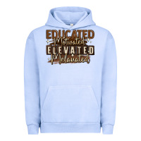 Pigment Grape Ice educated motivated elevated melanated Urban Hoodie - MaliasSmallBusiness