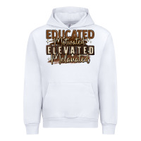 White educated motivated elevated melanated Urban Hoodie - MaliasSmallBusiness