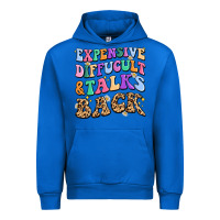 Cobalt expensive diffucult and talks back Urban Hoodie - MaliasSmallBusiness