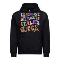 Foreset Green expensive diffucult and talks back Urban Hoodie - MaliasSmallBusiness