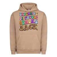 Pigment Burro expensive diffucult and talks back Urban Hoodie - MaliasSmallBusiness
