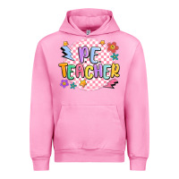 Fuchsia Pink pe teacher Urban Hoodie - MaliasSmallBusiness