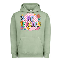 Pigment Oil Green pe teacher Urban Hoodie - MaliasSmallBusiness