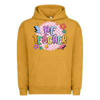 Pigment Peanut Butter pe teacher Urban Hoodie - MaliasSmallBusiness