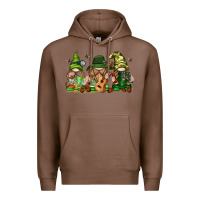 Chestnut camping gnomies Premium Hoodie - texasbilliewilder