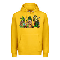 Lemon camping gnomies Premium Hoodie - texasbilliewilder