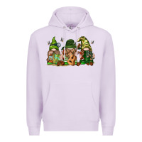 Lilac camping gnomies Premium Hoodie - texasbilliewilder