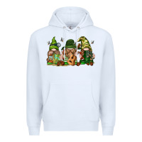 White camping gnomies Premium Hoodie - texasbilliewilder