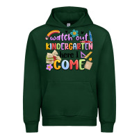 Forest Green watch out kindergarten here i come Urban Hoodie - MaliasSmallBusiness