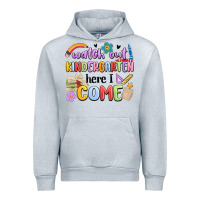Heather Grey watch out kindergarten here i come Urban Hoodie - MaliasSmallBusiness