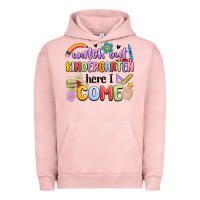 Pigment Salmon watch out kindergarten here i come Urban Hoodie - MaliasSmallBusiness
