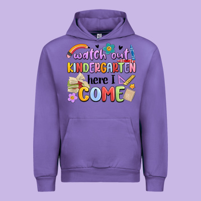 Urban Hoodie watch out kindergarten here i come