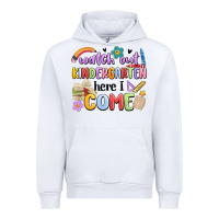 White watch out kindergarten here i come Urban Hoodie - MaliasSmallBusiness