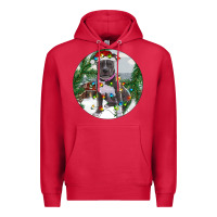 Cardinal Pitbull And Farm Premium Hoodie - RanaPortraitStore