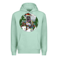 Seafoam Pitbull And Farm Premium Hoodie - RanaPortraitStore