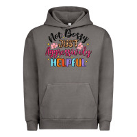 Pigment Tornado not bossy just aggressively helpful Urban Hoodie - MaliasSmallBusiness