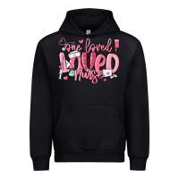 Black one loved nurse valentine's day Urban Hoodie - MaliasSmallBusiness