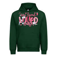 Forest Green one loved nurse valentine's day Urban Hoodie - MaliasSmallBusiness
