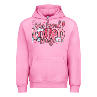 Fuchsia Pink one loved nurse valentine's day Urban Hoodie - MaliasSmallBusiness