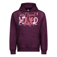 Mauve Wine one loved nurse valentine's day Urban Hoodie - MaliasSmallBusiness