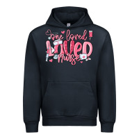 Navy one loved nurse valentine's day Urban Hoodie - MaliasSmallBusiness