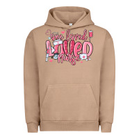 Pigment Burro one loved nurse valentine's day Urban Hoodie - MaliasSmallBusiness