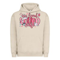 Pigment French Oak one loved nurse valentine's day Urban Hoodie - MaliasSmallBusiness
