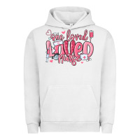 Pigment Lunar Rock one loved nurse valentine's day Urban Hoodie - MaliasSmallBusiness