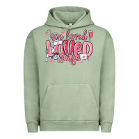 Pigment Oil Green one loved nurse valentine's day Urban Hoodie - MaliasSmallBusiness