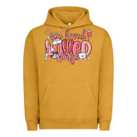 Pigment Peanut Butter one loved nurse valentine's day Urban Hoodie - MaliasSmallBusiness