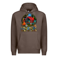 Coffee camping Premium Hoodie - texasbilliewilder