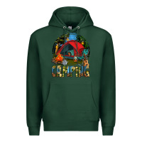 Sports Green camping Premium Hoodie - texasbilliewilder