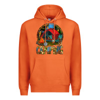 Carrot camping Premium Hoodie - texasbilliewilder
