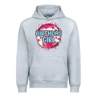 Heather Grey birthday girl Urban Hoodie - MaliasSmallBusiness