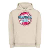 Pigment French Oak birthday girl Urban Hoodie - MaliasSmallBusiness