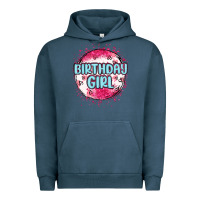 Pigment Midnight Navy birthday girl Urban Hoodie - MaliasSmallBusiness