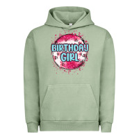 Pigment Oil Green birthday girl Urban Hoodie - MaliasSmallBusiness