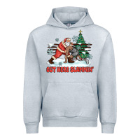 Heather Grey out here slammin' Urban Hoodie - MaliasSmallBusiness