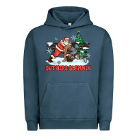 Pigment Midnight Navy out here slammin' Urban Hoodie - MaliasSmallBusiness