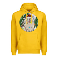 Lemon Pomeranian And Farm Premium Hoodie - RanaPortraitStore
