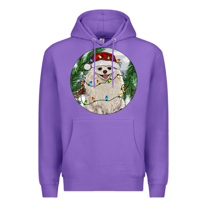 Pomeranian And Farm Premium Hoodie by RanaPortraitStore | Teevron