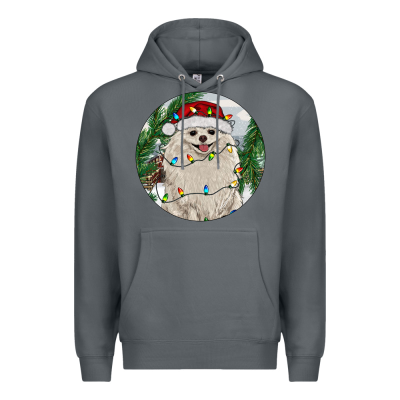 Pomeranian And Farm Premium Hoodie by RanaPortraitStore | Teevron