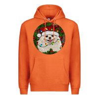 Carrot Christmas pomeranian Premium Hoodie - RanaPortraitStore