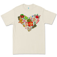 Bone merry Christmas heart Premium Tee - CowhideDigitalArt