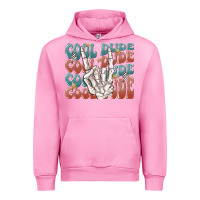 Fuchsia Pink cool dude Urban Hoodie - MaliasSmallBusiness