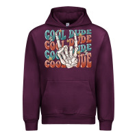 Mauve Wine cool dude Urban Hoodie - MaliasSmallBusiness