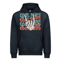 Navy cool dude Urban Hoodie - MaliasSmallBusiness