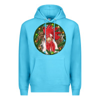 Ocean Blue Roaster Christmas Premium Hoodie - RanaPortraitStore