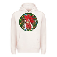 Pale Pink Roaster Christmas Premium Hoodie - RanaPortraitStore
