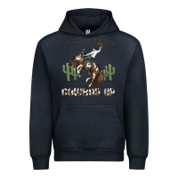 Navy when the going gets tough cowboy up Urban Hoodie - MaliasSmallBusiness